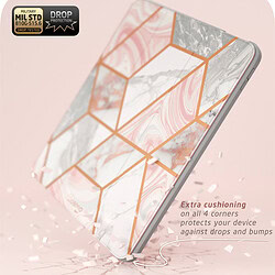 Cosmo Hoes met screen protector iPad Air 6 (M3 en M2) / Air 5 / Air 4 – 11 inch en 10.9 inch – Marmer - 5