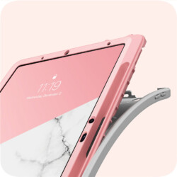Cosmo Hoes met screen protector iPad Air 6 (M3 en M2) / Air 5 / Air 4 – 11 inch en 10.9 inch – Marmer - 6