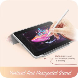Cosmo Hoes met screen protector iPad Pro 13” 2024 – 13 inch 2024 – Marmer - 2