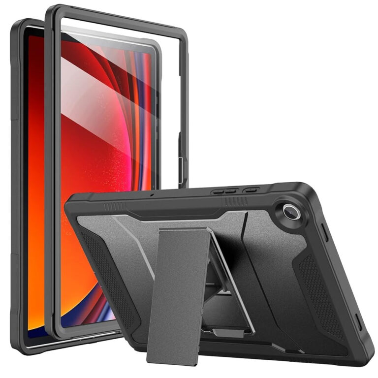 Fullcover hoes Samsung Galaxy Tab A11 Plus en Tab A9 Plus - 11 inch - Zwart