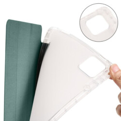 Shockproof Folio Case iPad Air 6 (M3 en M2) – (2025 / 2024) 13 inch – iPad Pro 12.9 inch 2022/2021 – Groen - 4