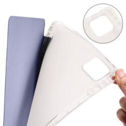 Shockproof Folio Case iPad Air 6 (M3 en M2) – (2025 / 2024) 13 inch – iPad Pro 12.9 inch 2022/2021 – Lavendel - 4