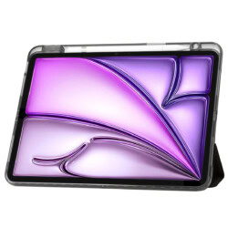 Shockproof Folio Case iPad Air 6 (M3 en M2) – (2025 / 2024) 13 inch – iPad Pro 12.9 inch 2022/2021 – Zwart - 3