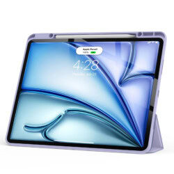 Solidenz Hybrid Hoes iPad Air 6 (M3 en M2) – 13 inch (2025 / 2024) – Lavendel - 4