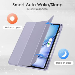 Solidenz Hybrid Hoes iPad Air 6 (M3 en M2) – 13 inch (2025 / 2024) – Lavendel - 7