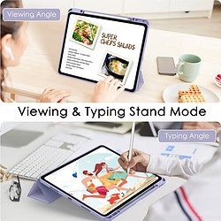 Solidenz Hybrid Hoes iPad Air 6 (M3 en M2) – 13 inch (2025 / 2024) – Lavendel - 8