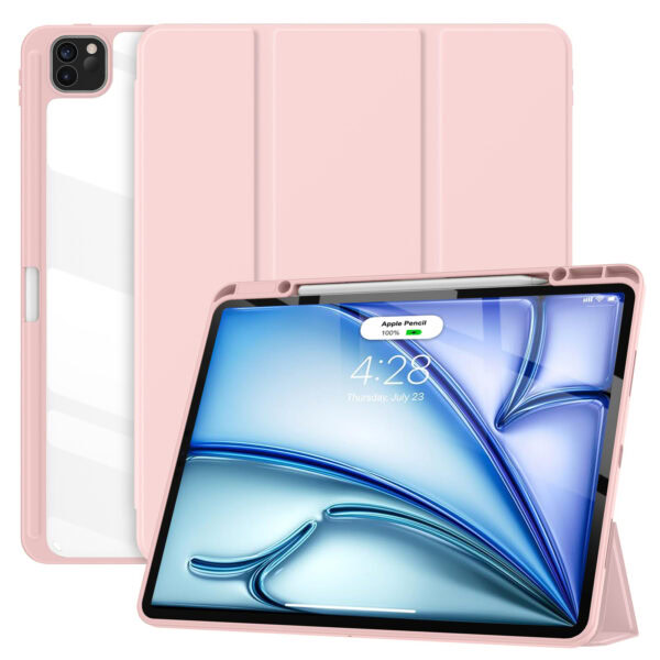 Solidenz Hybrid Hoes iPad Air 6 (M3 en M2) - 13 inch (2025 / 2024) - Roze