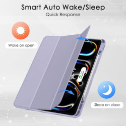 Solidenz Hybrid Hoes iPad Pro 2024 – 13 inch – Lavendel - 7