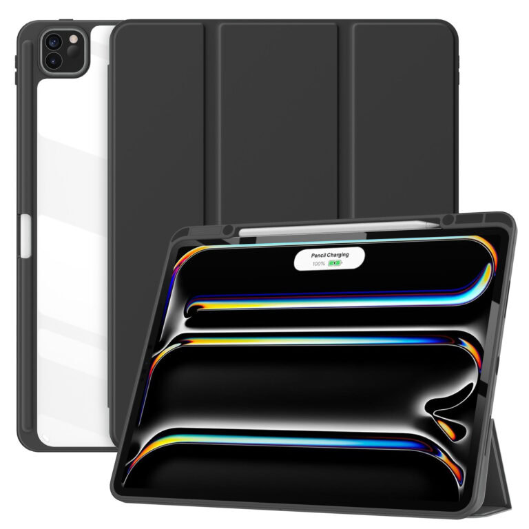 Solidenz Hybrid Hoes iPad Pro 13 inch (M5 2025 / M4 2024) - Zwart
