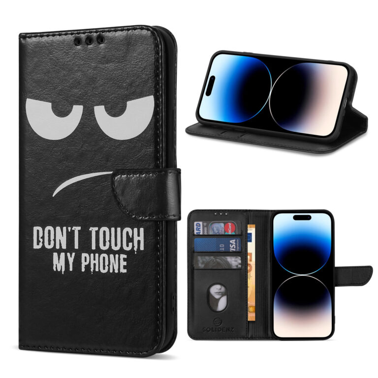 Solidenz bookcase iPhone 16 - Don't Touch Me