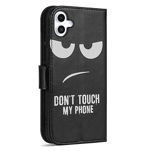 Solidenz bookcase iPhone 16 - Don't Touch Me - 2