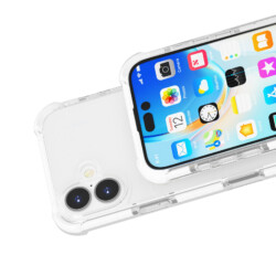 Stevig transparant iPhone 16 hoesje met magnetische werking - 4