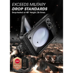 Supcase UB Pro Samsung Galaxy Z Flip 6 Hoesje – Zwart - 2