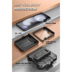 Supcase UB Pro Samsung Galaxy Z Flip 6 Hoesje – Zwart - 3