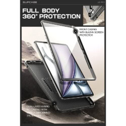 Supcase hoes met screenprotector iPad Air 13 inch (M4 / M3 / M2) – Zwart - 4