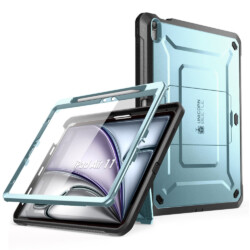 Supcase hoes met screenprotector iPad Air 6 (M3 en M2) / Air 5 / Air 4 – 11 inch en 10.9 inch – Blauw - 1