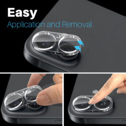 Solidenz Cameralens protector iPhone 17 – Transparant - 5