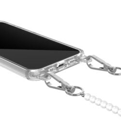 Solidenz Collection iPhone 16 Pro Max hoesje met afneembare koord – White pearls - 8