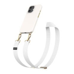 Solidenz Collection iPhone 16 hoesje met afneembare koord - Beige - afbeelding 2