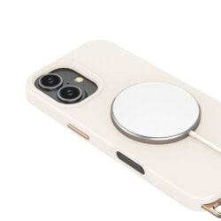 Solidenz Collection iPhone 16 hoesje met afneembare koord - Beige - afbeelding 3