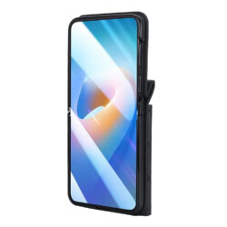 Solidenz Fashion Portemonnee hoesje met koord Samsung Galaxy Z Flip 6 – Zwart - 2