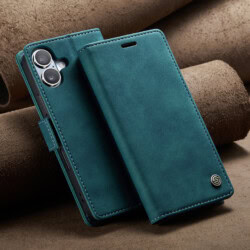 Solidenz Urban Book iPhone 16 Plus hoesje – Blauw - 9