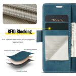 Solidenz Urban Book iPhone 17e / 16e hoesje – Blauw - 9