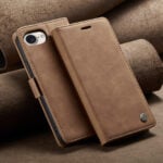 Solidenz Urban Book iPhone 16e hoesje – Bruin - 10