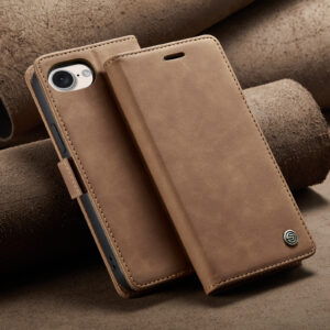 Solidenz Urban Book iPhone 16e hoesje – Bruin - 10