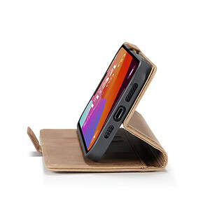Solidenz Urban Book iPhone 16e hoesje – Bruin - 8