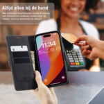 Solidenz Urban Book iPhone 16e hoesje – Zwart - 7