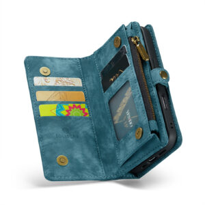 Solidenz Urban Wallet iPhone 16 Pro hoesje – Blauw - 2