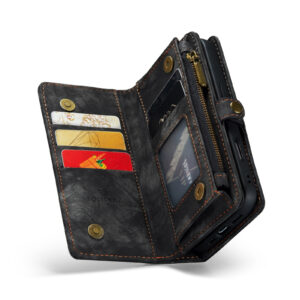 Solidenz Urban Wallet iPhone 16 hoesje - Zwart - 2