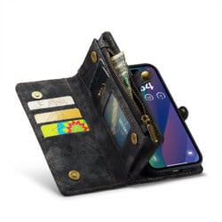 Solidenz Urban Wallet iPhone 16 Plus hoesje – Zwart - 3