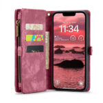 Solidenz Urban Wallet iPhone 16e hoesje – Rood - 3