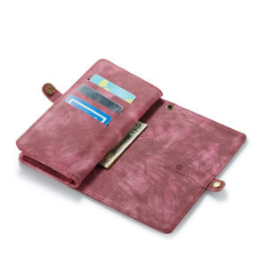 Solidenz Urban Wallet iPhone 16e hoesje - Rood - 6