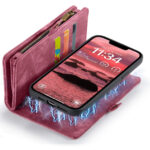 Solidenz Urban Wallet iPhone 16e hoesje – Rood - 8