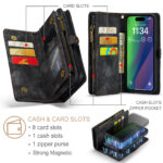 Solidenz Urban Wallet iPhone 17e / 16e hoesje – Zwart - 10