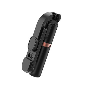 WiWu Mini Selfie stick – Met Bluetooth – Zwart - 2