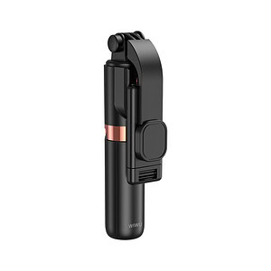 WiWu Mini Selfie stick – Met Bluetooth – Zwart - 3