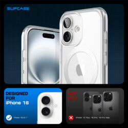 Supcase UB MagSafe iPhone 16 hoesje – Transparant - 8