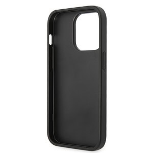 Guess Metal Logo iPhone 15 Pro hoesje - Grijs - 6