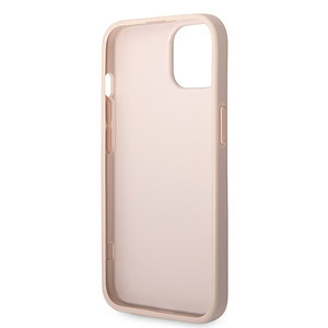 Guess Metal Logo iPhone 15 hoesje – Roze - 6