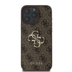 Guess Metal Logo iPhone 16 Pro Max hoesje – Bruin - 2