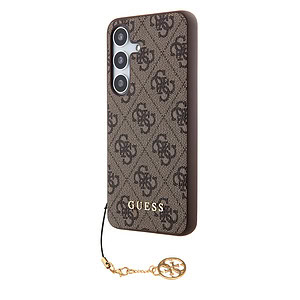 Guess Charm Samsung Galaxy S24 hoesje – Bruin - 1