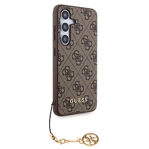 Guess Charm Samsung Galaxy S24 hoesje – Bruin - 3