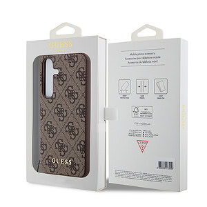 Guess Charm Samsung Galaxy S24 hoesje – Bruin - 6