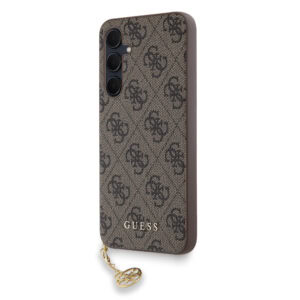 Guess Charm Samsung Galaxy A35 hoesje - Bruin Main Image