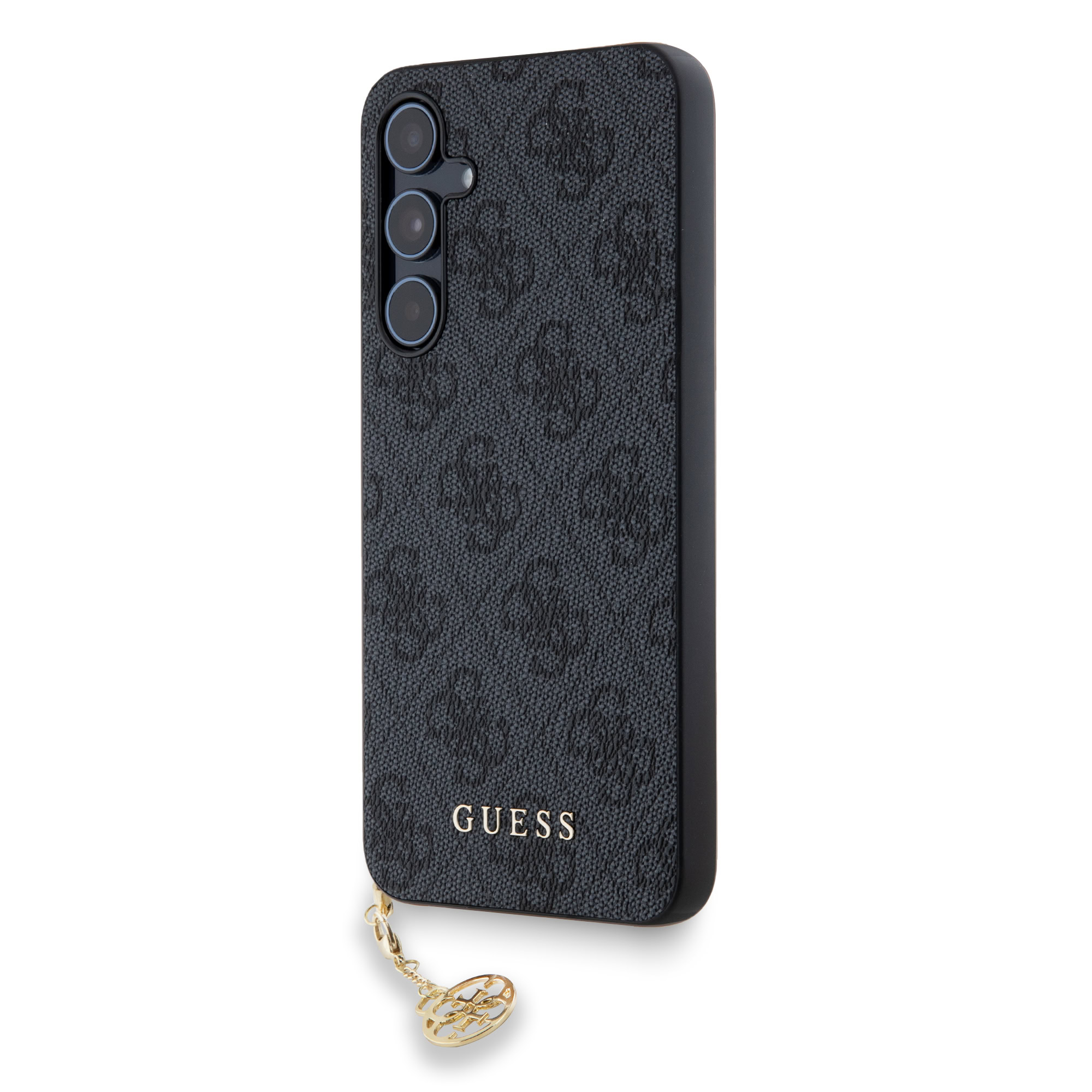 Guess Charm Samsung Galaxy A55 hoesje - Grijs
