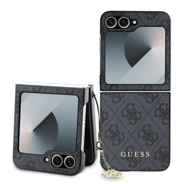 Guess Charm Samsung Galaxy Z Flip 6 hoesje - Grijs